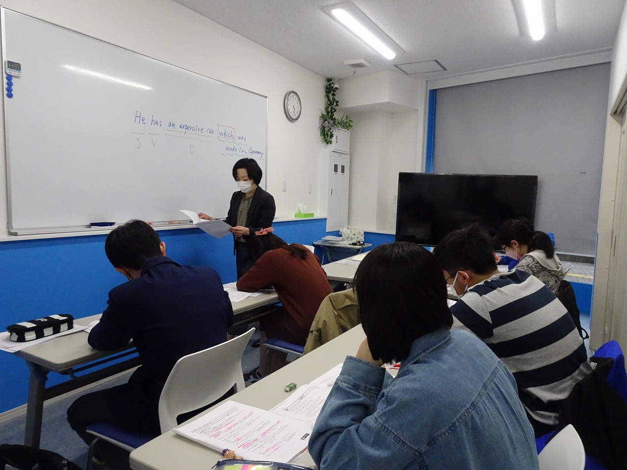 春期講習の様子